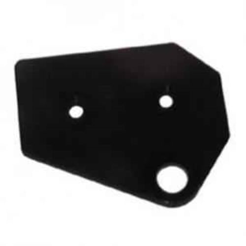 Hinge Plate Right Hand Top Left Hand Black 