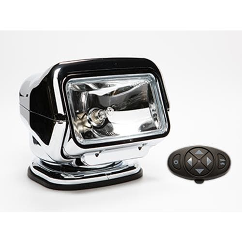 Stryker Searchlight With Dashmount Remote Chrome 