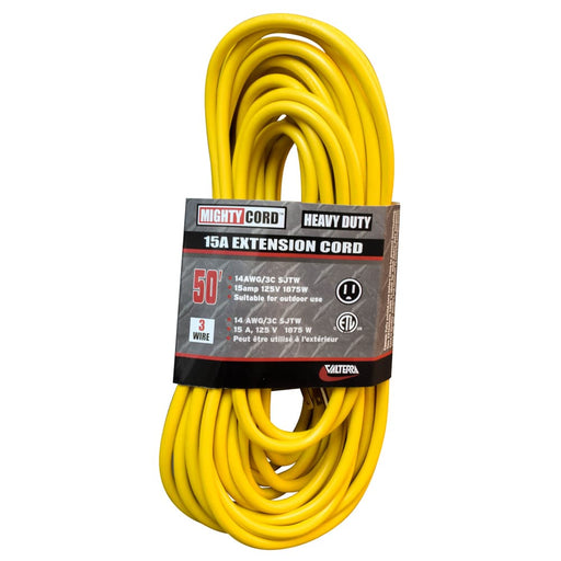 15A 14/3 50Ft Extension Cord 