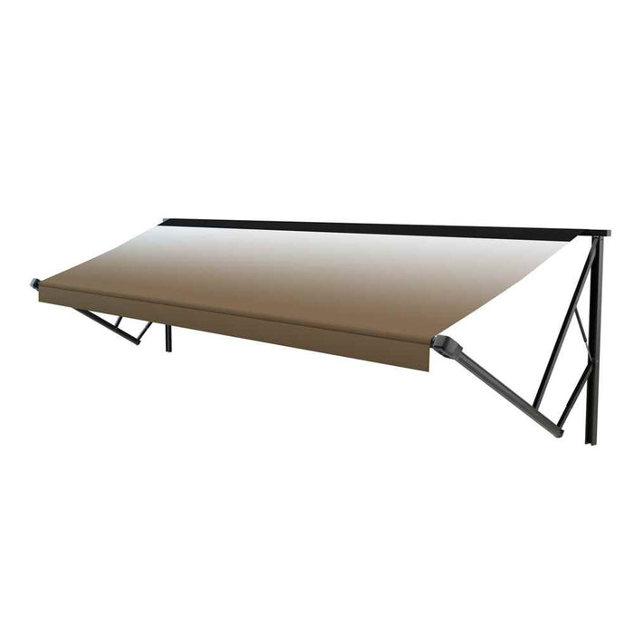 Classic Solera Manual Awning 16 ft. Sand Fade/Black