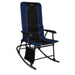 Dakota Folding Rocking Chair Blue/Black 