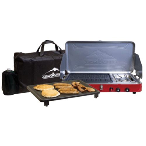 Camp Stove w/Griddle And Bag 