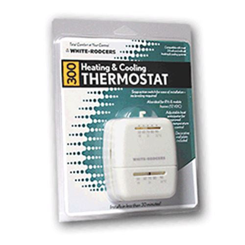 Thermostat Heat/Cool White 