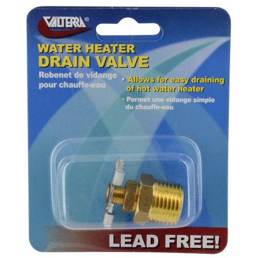 Water Heater Drain Valve 1/2" Cd 