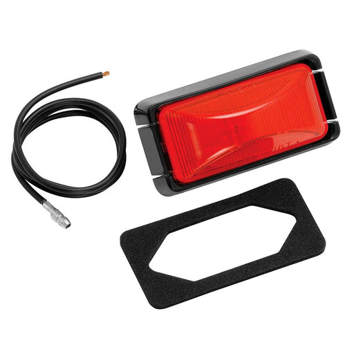 Clearance Light Sea LED 37 Red w/Black Base/Wire 
