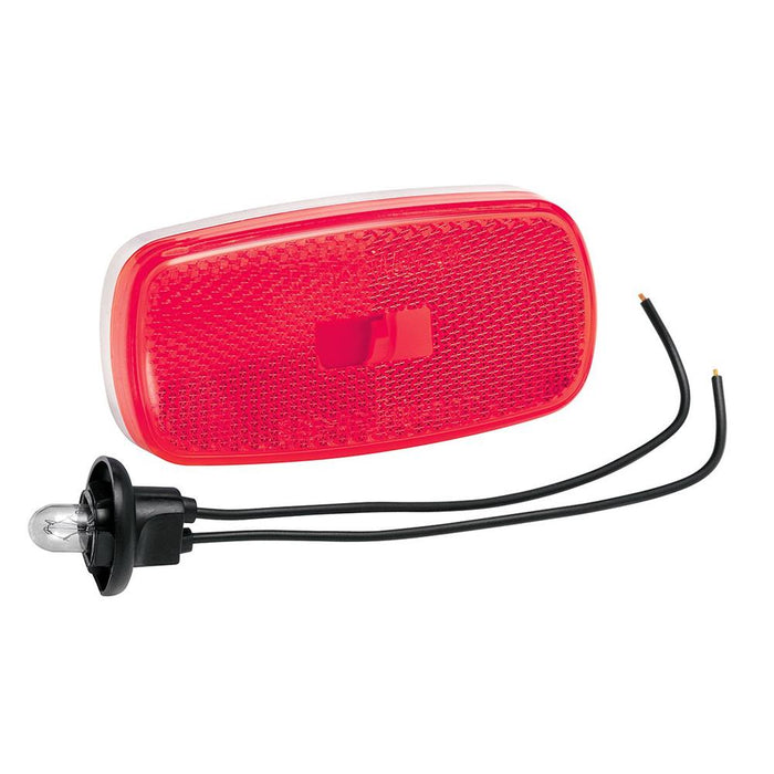 Clearance Light 59 Red w/White Base 