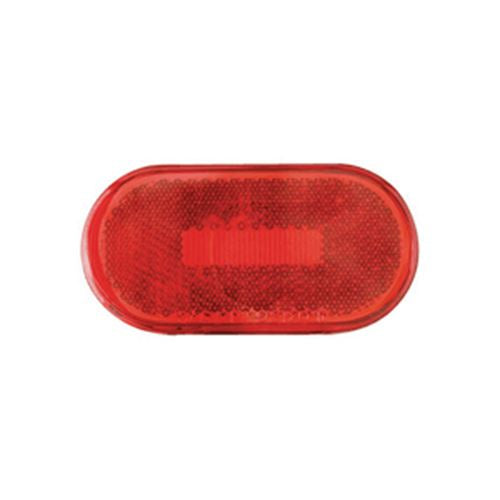 Red Oval LED Clearance/Marker Light 