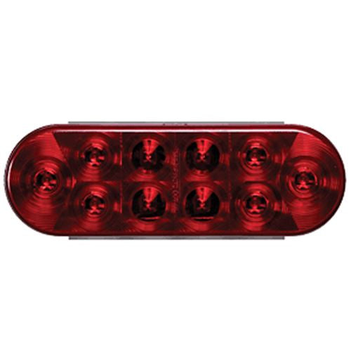 LED 6" Stop/Turn/Tail Light Red 