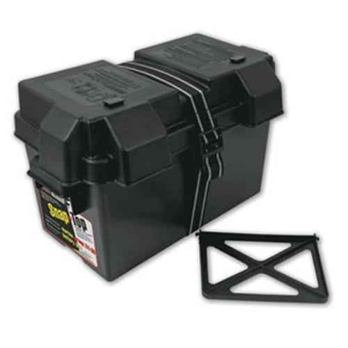 Snap-Top Battery Box Large Black 