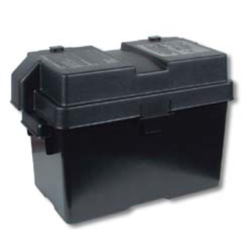 Snap-Top Battery Box Medium Black 