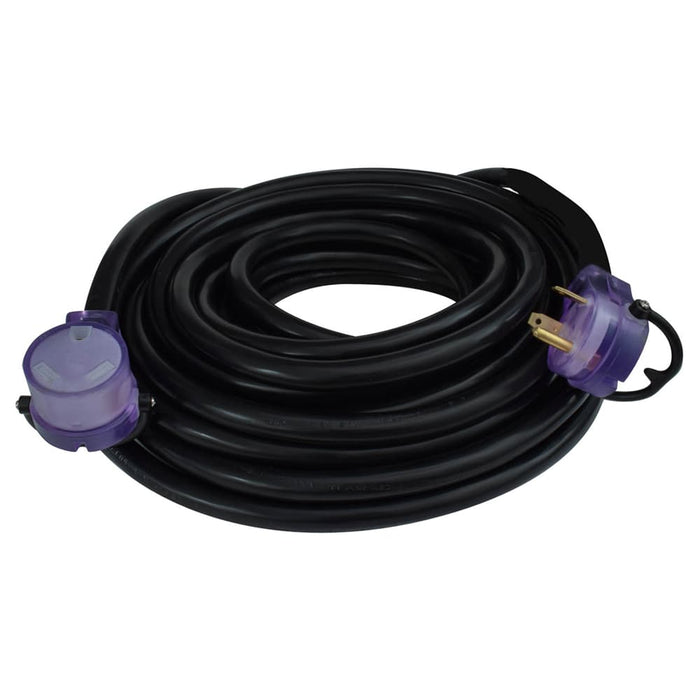30A 50Ft Extension Cord w/LED & Handle A10-3050EH LED