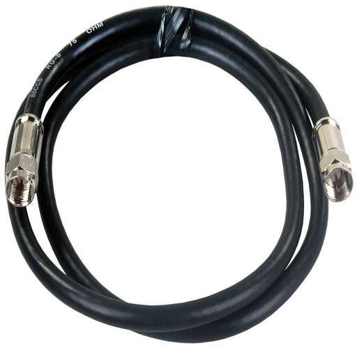 3' RG-6 Coax w/Complete Ends 