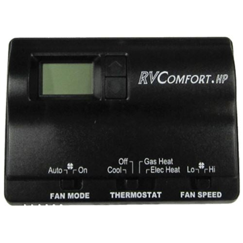 Single Stage HP Thermostat Black w/Plug (U) 