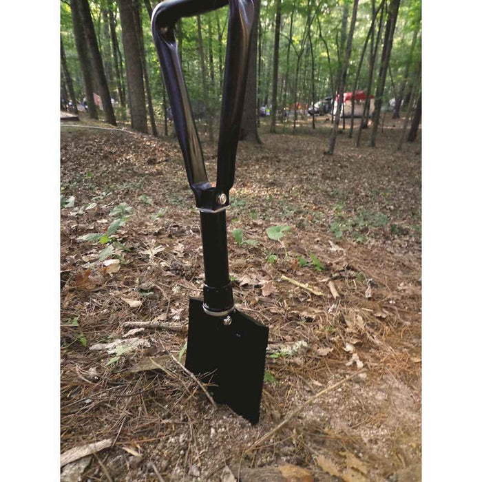 Portable Folding Shovel with Storage Pouch