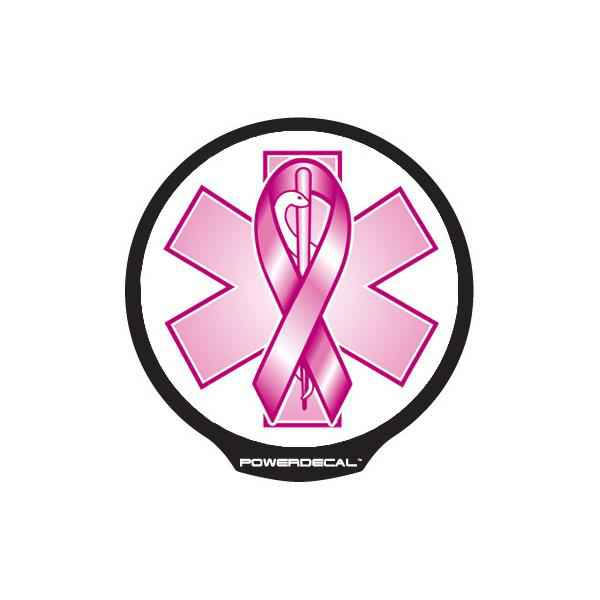 Powerdecal Breast Cancer Ribbn 