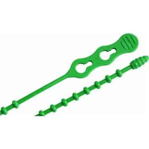 10Pk Cable Tie 18" Green 