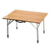 Bamboo Folding Table Adjustable
