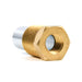 1/2" Hybrid Heat Replacement Bushing (with Flow Through Anode)