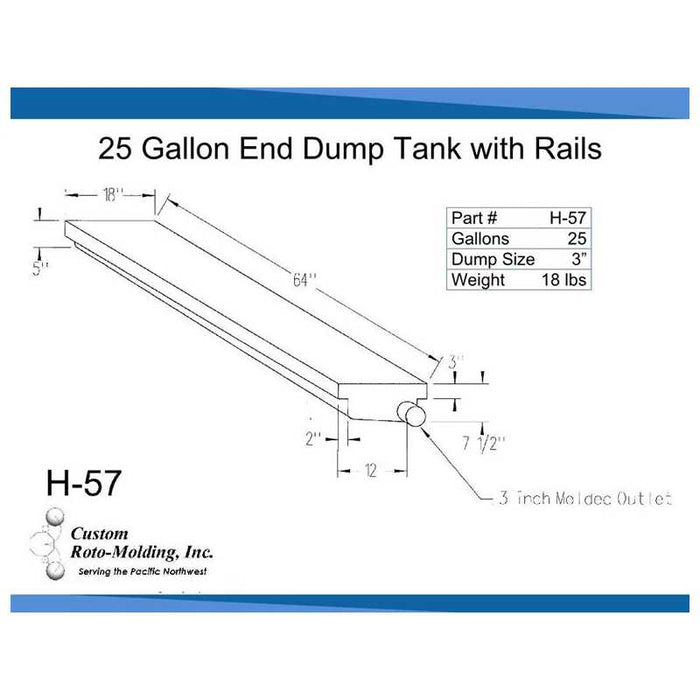 32 Gal Holding Tank 
