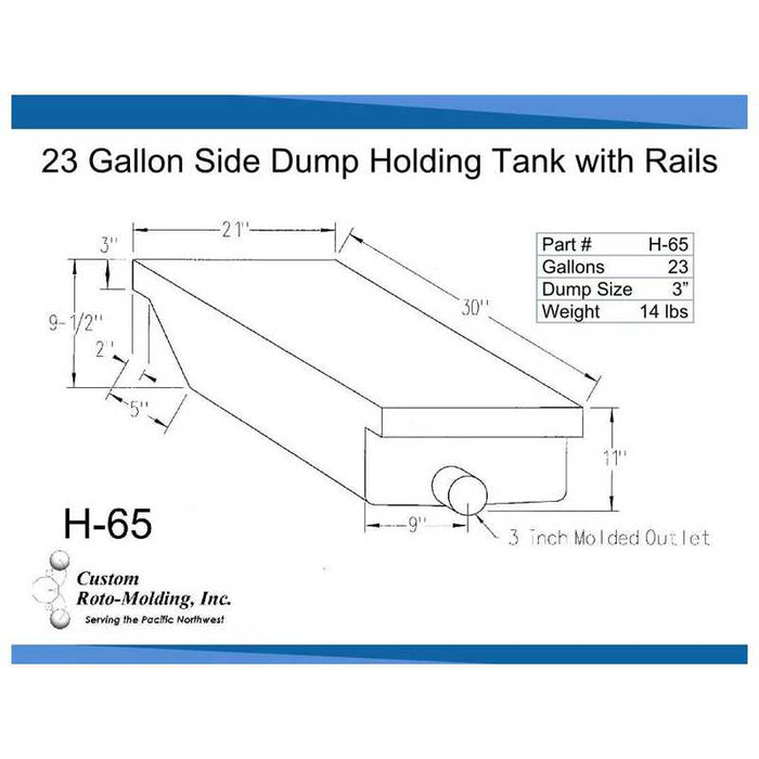 25 Gal Holding Tank 
