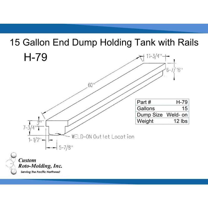 12 Gal Holding Tank 