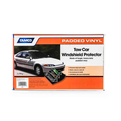 Vinyl Tow Car Windshield Protector (Black)