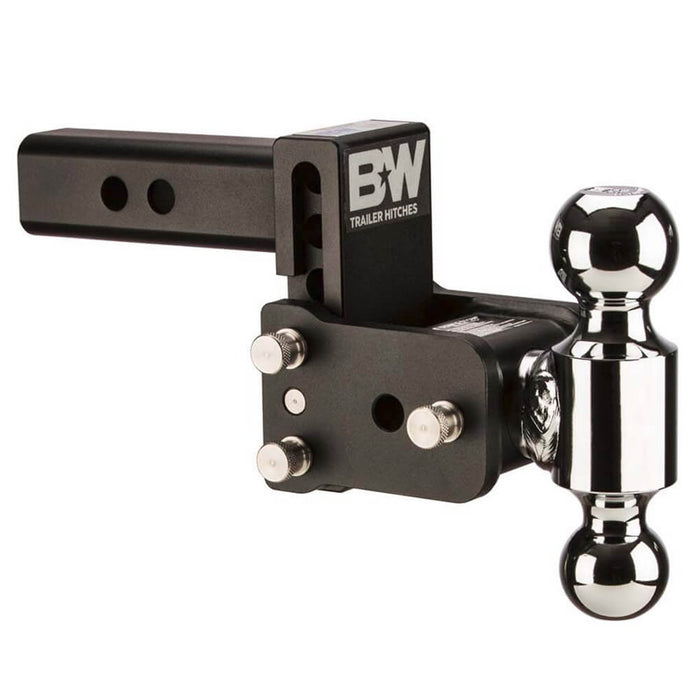 6" Double Ball Tow And Stow 