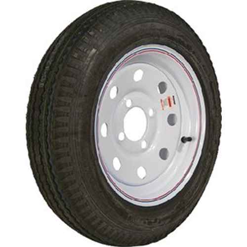 530-12 Tire C/5H Trailer Wheel Mini Modular Striped 
