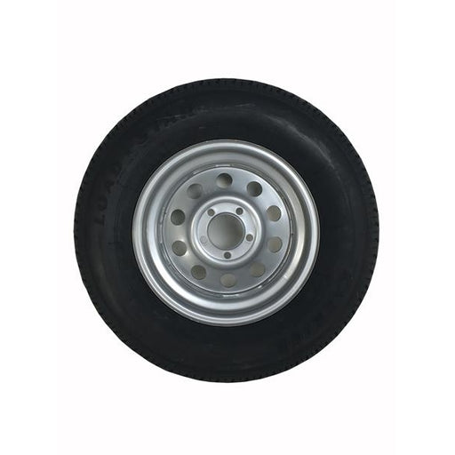 ST205/75R15 Tire C/5H Trailer Wheel Mini Modular Silv 