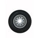 235/80R16 Tire E/8H Trailer Wheel Mini Modular Silver 
