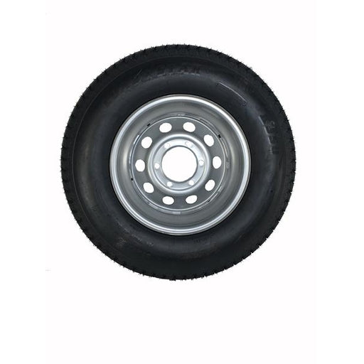 225/75D Tire15 D/6H Trailer Wheel Mini Modular Silver 