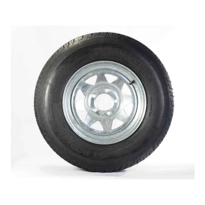 ST205/75R15 Tire C/5H Trailer Wheel Spoke Gal 