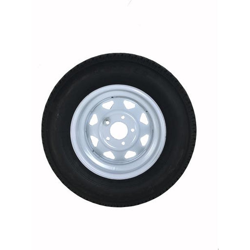 ST205/75R15 Tire 5X5 Stl Trailer Wheel Spoke 