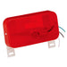 Taillight Surface Mount 92 Red Lic Bracket White 