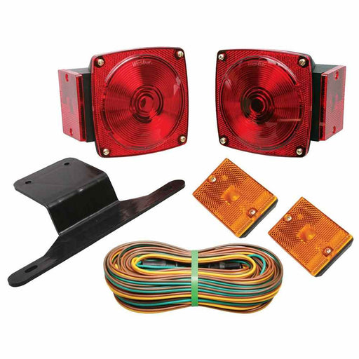 Taillight Kit w/25' Wire w/Rect Clearance Lights 