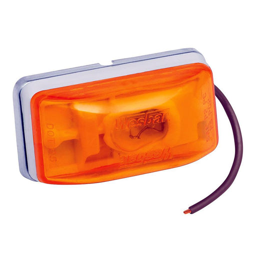 Marker/Clearance Light Amber White Base Pc Rated 