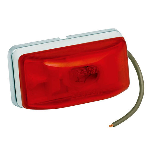 Marker/Clearance Light Red White Base Pc Rated 