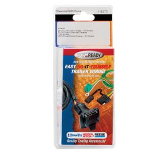 Tow Harness Wiring Package (4-Flat) 