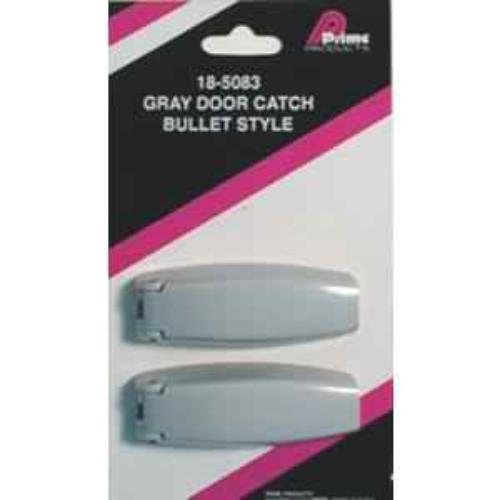 1 Pair Bullet Style Catch Gray 