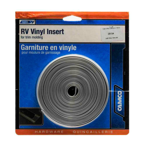 Vinyl Trim Insert (1" x 25', Gray)