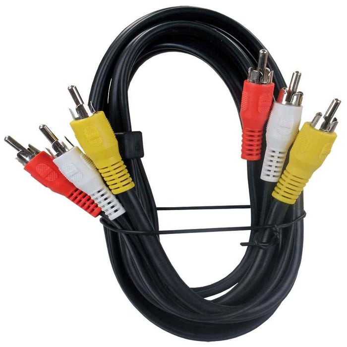 6' RCA/A-V Triple Cable 