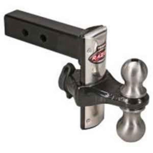 Adjustable Receiver Hitch Stainless Steel Face 6 In 