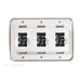 Contoured Wall Switch White 