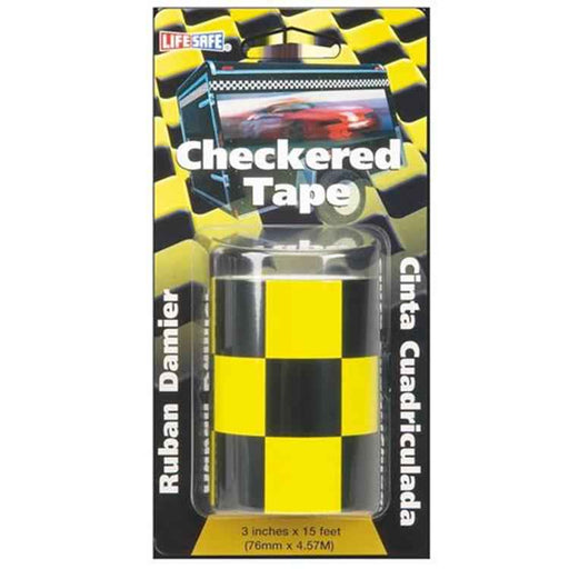 Checkered Tape Black/Yellow 