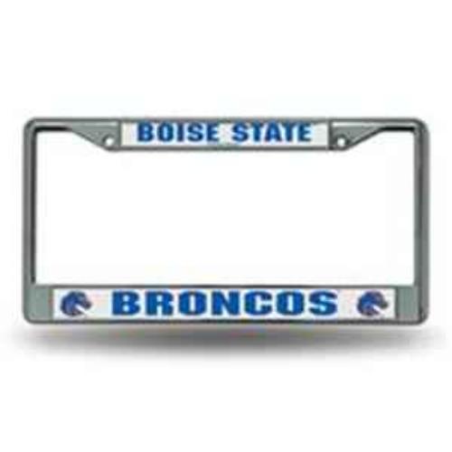 Boise State Chrome Frame 