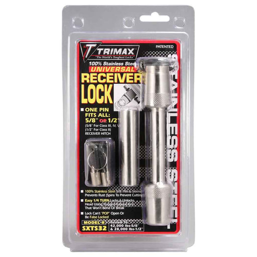 Receiver Lock Universal Stainless Steel 