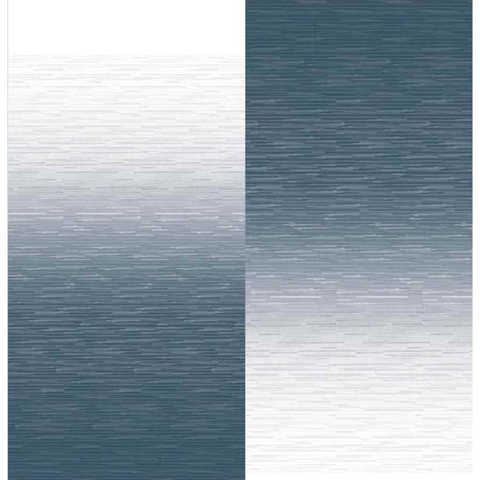 Awning Fabric 1-Piece 14' Blue Fade White Weatherguard 