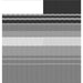 Awning Fabric 1-Piece 16' Black/Gray White Weatherguard 