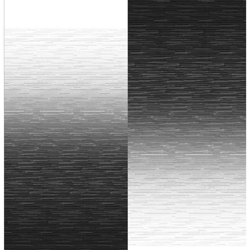 Awning Fabric 1-Piece 17' Black Fade White Weatherguard 