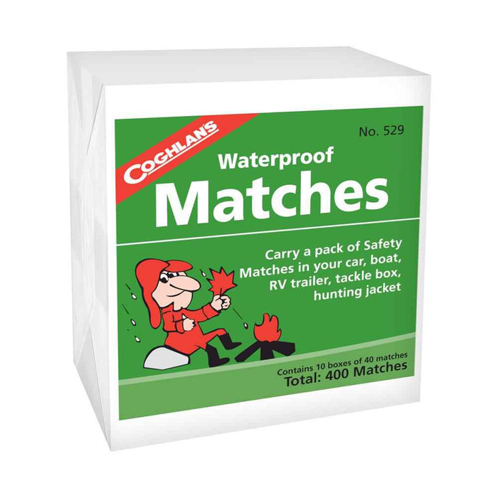Waterproof Matches 10/Pk